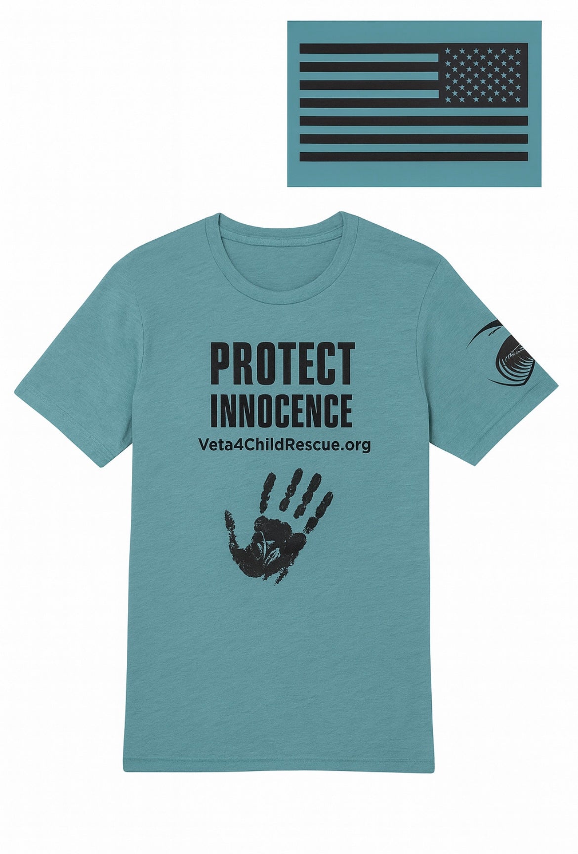 “Protect Innocence” Teal T-Shirt
