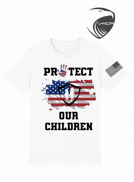 “Protect Our Children” Flag T-Shirt